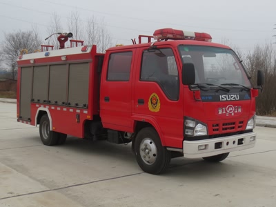 國六五十鈴3噸泡沫消防車